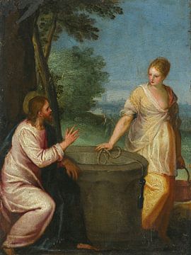 Christus en de vrouw bij de put, Hans Rottenhammer