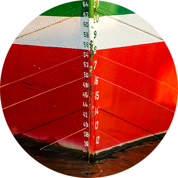 Boeg van het schip van Dieter Walther