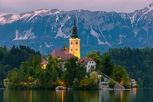 Lac Bled, Slovénie sur Henk Meijer Photography