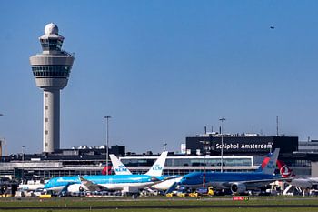 Schiphol am Nachmittag