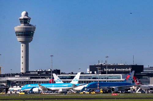 Schiphol dans l'après-midi