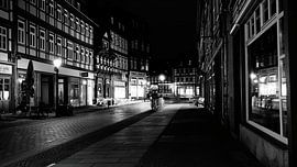 Wernigerode by night – quiet streets bathed in light and shadow