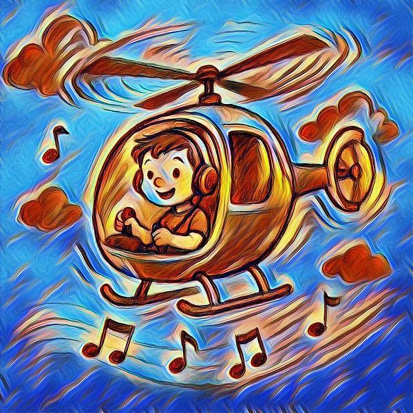 Helikopter ( kinderliedje in beeld ) van Jose Lok