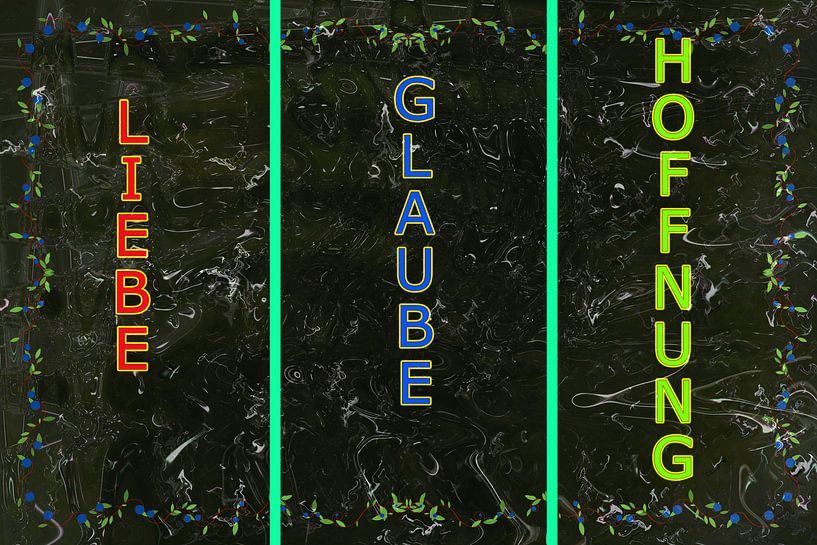 Love - Faith - Hope by Photoart-Naegele