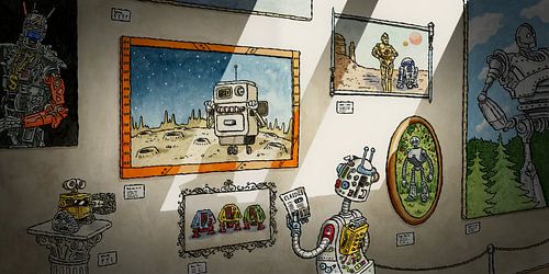 Robot Gallery by Studio Zandman