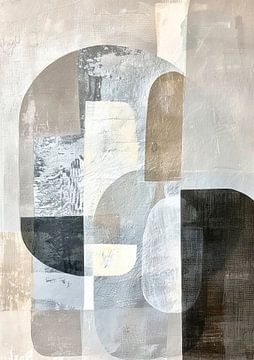 Scandinavisch minimalistisch schilderij van Modern Collection