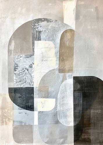 Peinture minimaliste scandinave