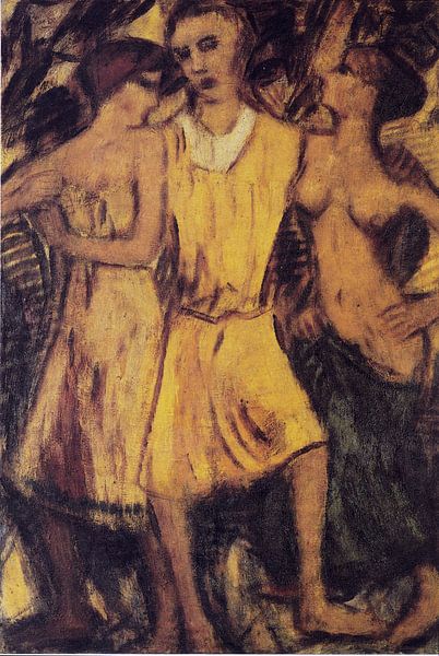 The prodigal son at the whores, Christian Rohlfs- ca 1916 by Atelier Liesjes