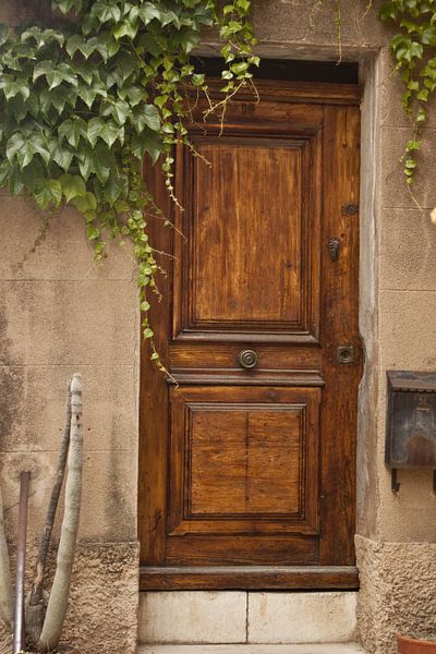 photo d'une vieille porte dans une grande ville toscane par Margriet Hulsker