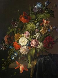 Bloemen in een vaas, Rachel Ruysch