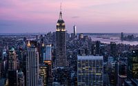 New York City Skyline II van Dennis Wierenga thumbnail