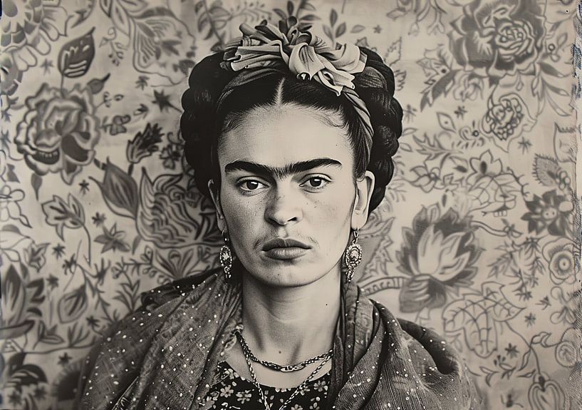 Frida Poster Print Impression d'art par Niklas Maximilian