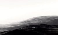 Berge in Schwarz-Weiß von Angel Estevez Miniaturansicht