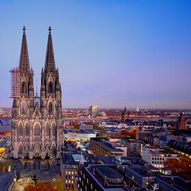 West facade of Cologne Cathedral by Ingo Fischer