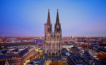 Façade ouest de la cathédrale de Cologne