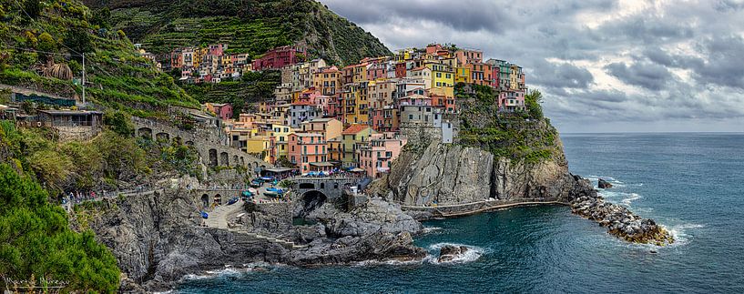 Kleurrijk Cinque Terre (Italië): Manarola van Martijn