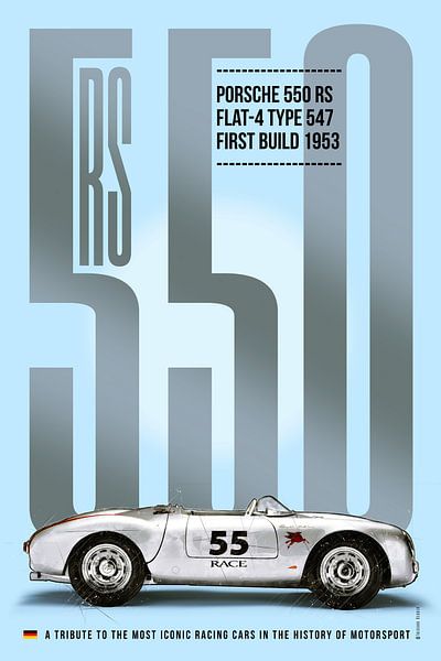 Porsche 550 RS Tribute par Theodor Decker