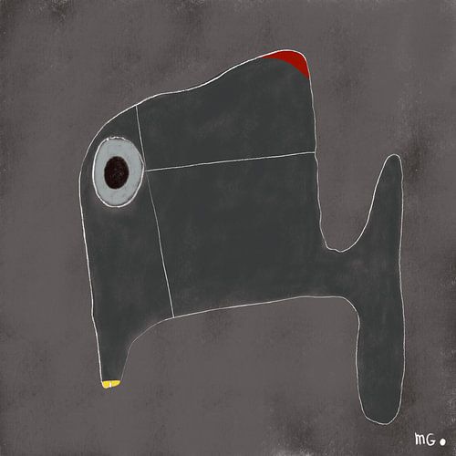 Vis in troebel water