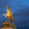 Erzherzog Karl auf dem Heldenplatz in Wien von Peter Schickert