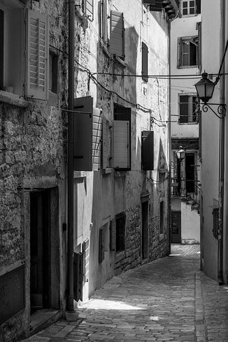 Narrow street in Croatia