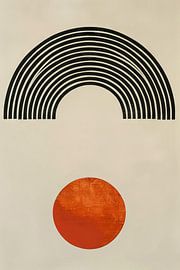 Kreise und Linien von Poster Art Shop