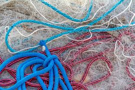 Fishing net tangle by Achim Prill