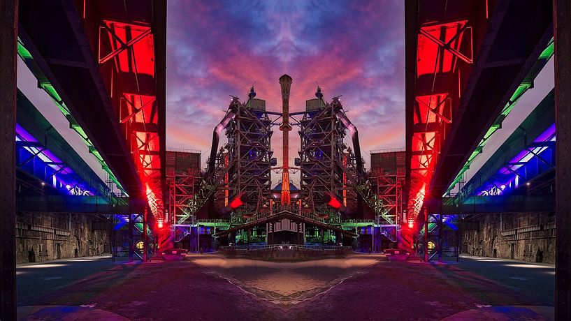 Landschaftspark Duisburg van Rob Boon