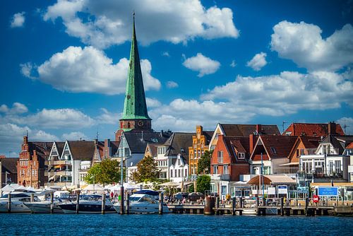 Vue de la ville de Travemünde