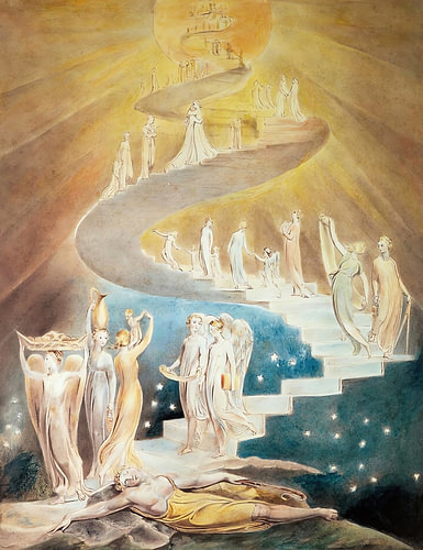 L'escalier doré céleste