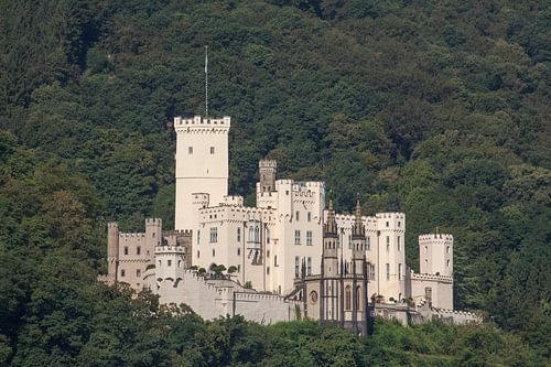 Schloss Stolzenfels, Unesco Weltkulturerbe Oberes Mittelrheintal, Stolzenfels, Koblenz, Rheinland-Pf