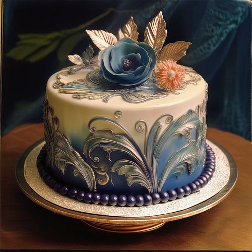 Een taart als kunstwerk