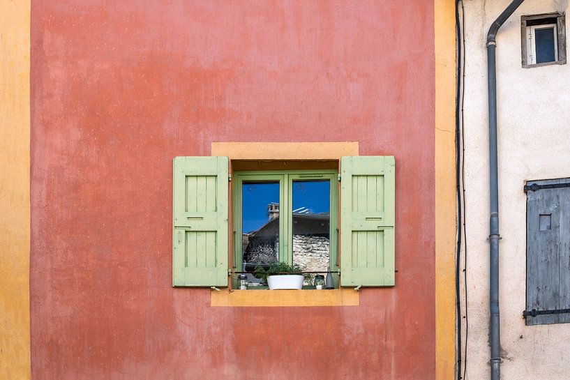 Wand mit Fenster von Hanneke Luit