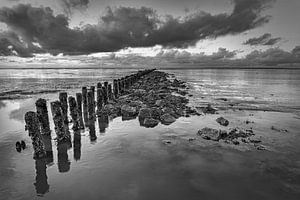 Waddenzee Nederland van Peter Bolman