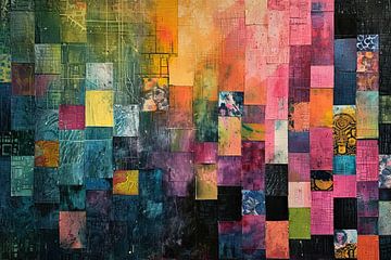 Farbspektrum | Abstrakt Geometrisch von Kunst Laune