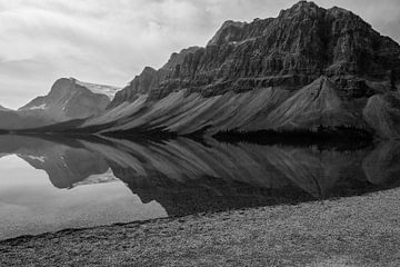 Mooie weerspiegeling in Canada van Abra van Vossen