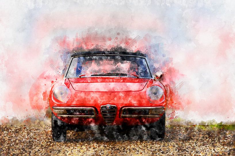 1968 Alfa Romeo Spider 1300 Duetto by Theodor Decker
