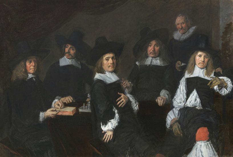 Regenten van het Oude Mannenalmenhuis, Frans Hals van Meesterlijcke Meesters