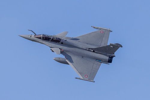 Franse Rafale groet de bult