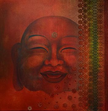 Happy Boeddha von Helma van der Zwan