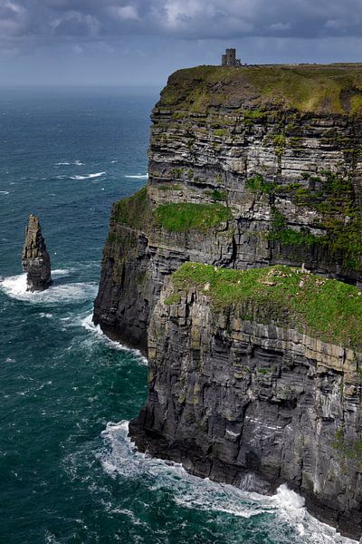 Die zerklüfteten Cliffs of Moher an Irlands Westküste von Albert Brunsting