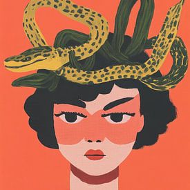 Medusa Reimagined van Franka Poulain