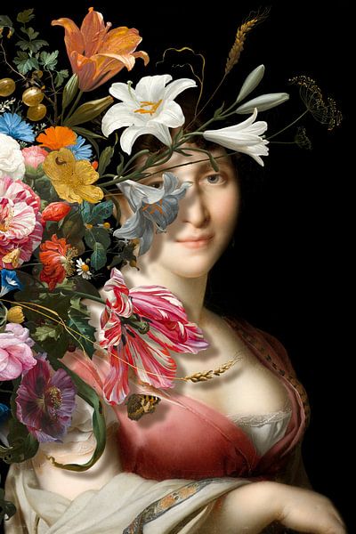 Hortense de Beauharnais - a Portrait von Marja van den Hurk