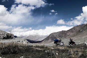 Selbstpotrait am Khardung La-Pass