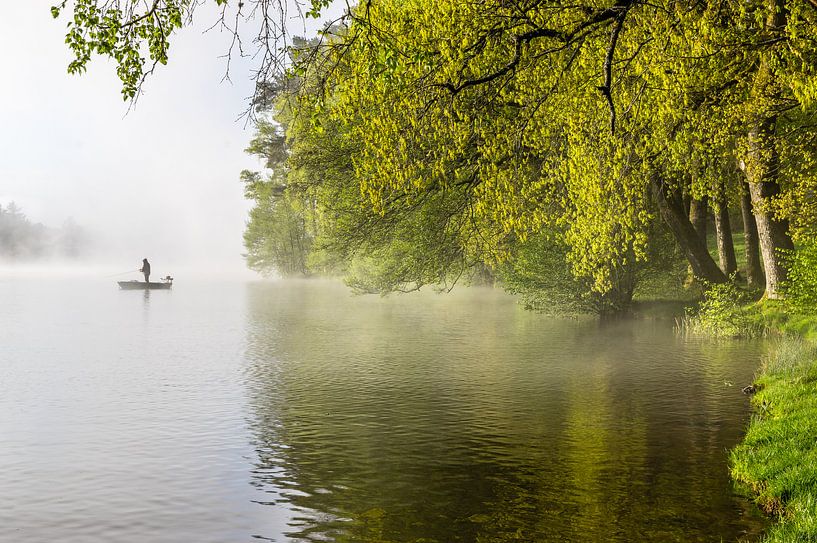 Lac des Settons, Bourgondië van Gijs Rijsdijk