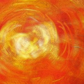 rundes, kreisendes Muster, ICM-Stil von Steffi Hommel