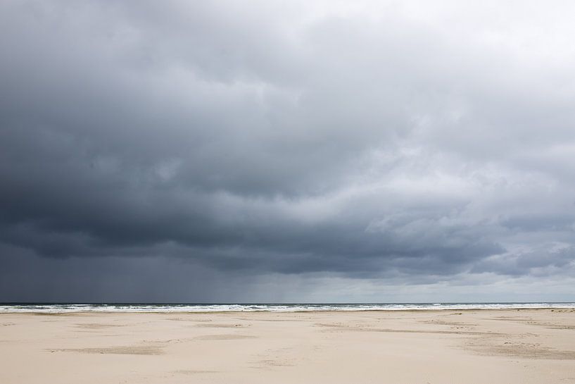Storm op schiermonnikoog van Karijn | Fine art Natuur en Reis Fotografie