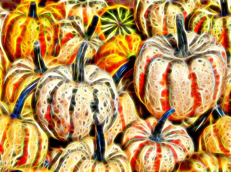 Art de la citrouille par Edgar Schermaul