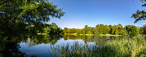 Schwanenteich im Schlosspark Putbus