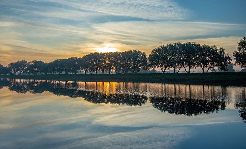 Sunrise along the Channel through Walcheren by Marcel Klootwijk