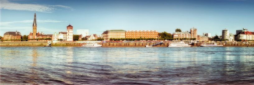 Panorama de la vieille ville de Düsseldorf par Frank Wächter